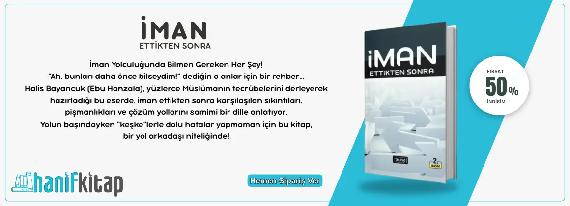 İman Ettikten Sonra Banner Manşet