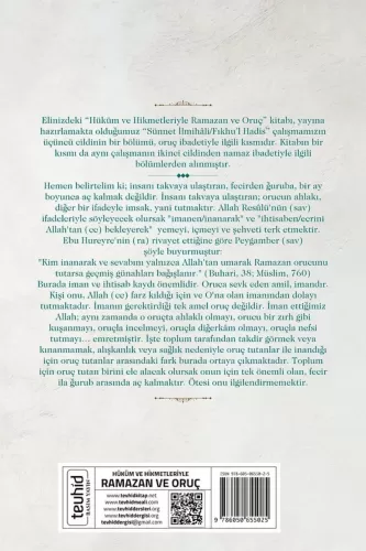Hüküm ve Hikmetleriyle Ramazan Ve Oruç