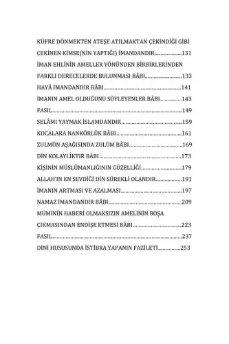 Kitabul İman Şerhi